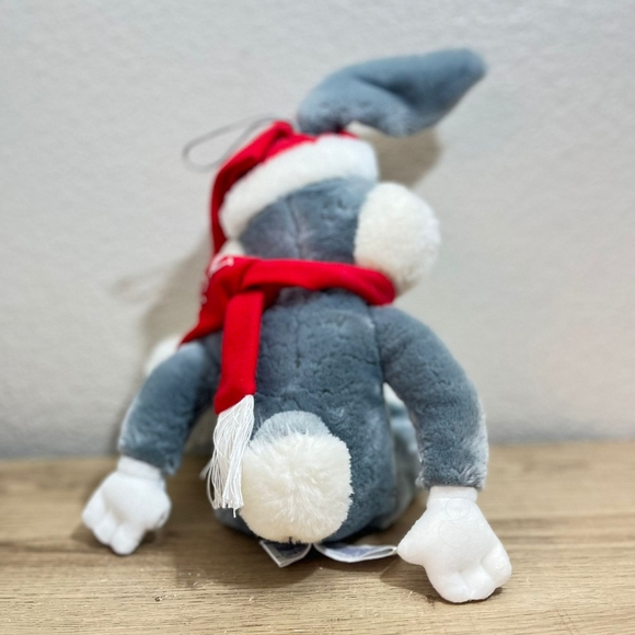 Vintage 1990 Bugs Bunny 50th Birthday Christmas Plush 24K Special Effects 20" - Picture 6 of 7